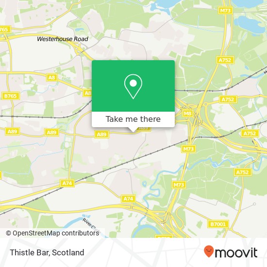 Thistle Bar map