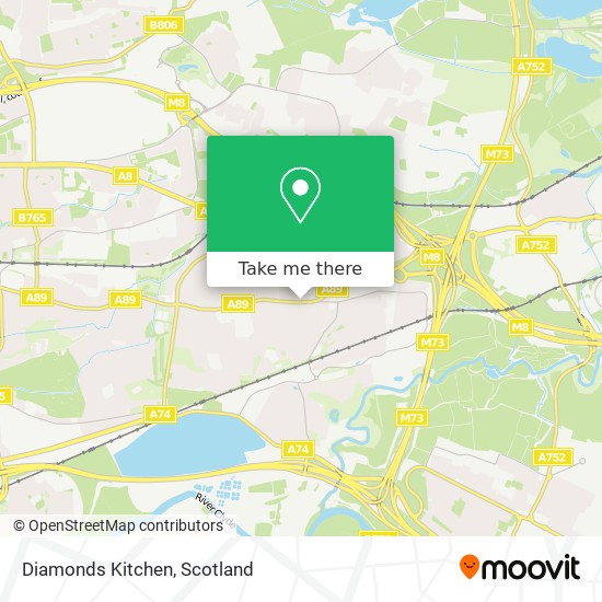 Diamonds Kitchen map