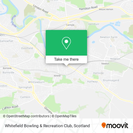 Whitefield Bowling & Recreation Club map