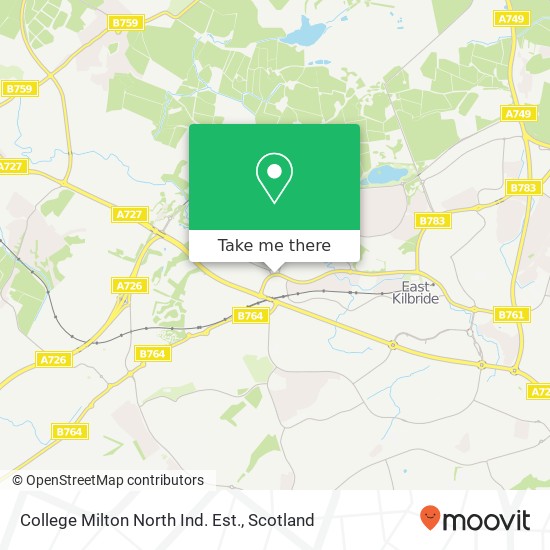 College Milton North Ind. Est. map