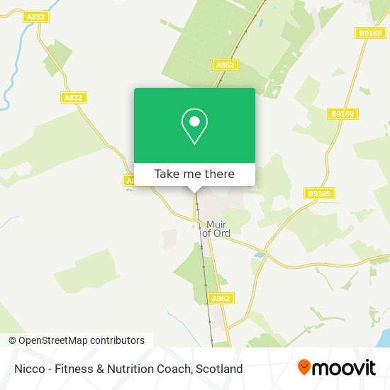 Nicco - Fitness & Nutrition Coach map