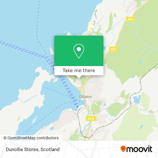 Dunollie Stores map