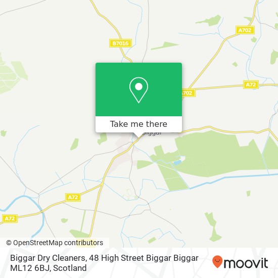 Biggar Dry Cleaners, 48 High Street Biggar Biggar ML12 6BJ map