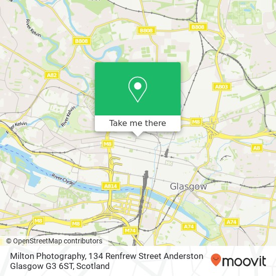 Milton Photography, 134 Renfrew Street Anderston Glasgow G3 6ST map