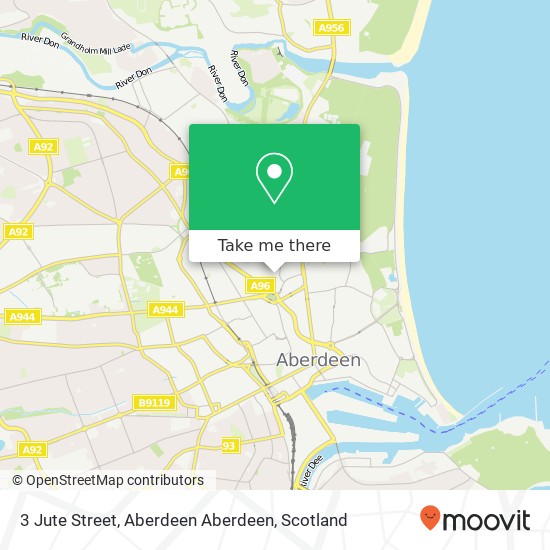 3 Jute Street, Aberdeen Aberdeen map
