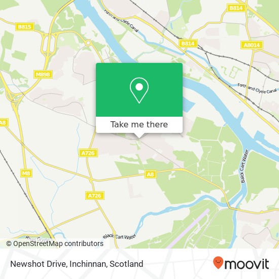 Newshot Drive, Inchinnan map