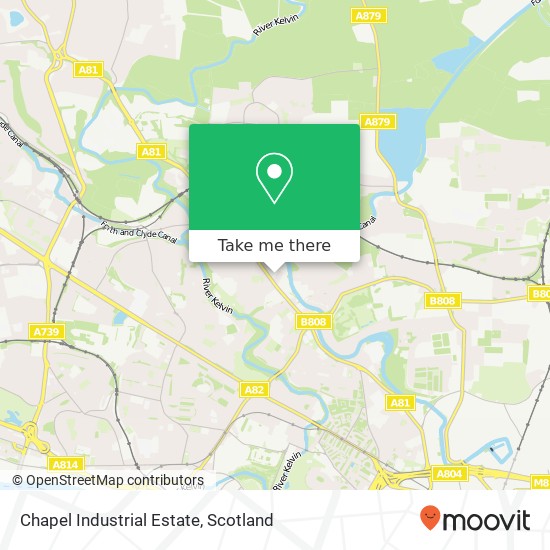 Chapel Industrial Estate map