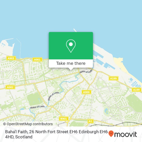 Baha'I Faith, 26 North Fort Street EH6 Edinburgh EH6 4HD map