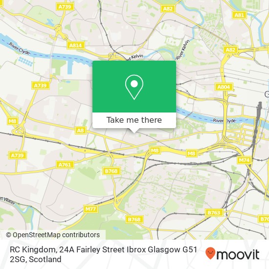 RC Kingdom, 24A Fairley Street Ibrox Glasgow G51 2SG map