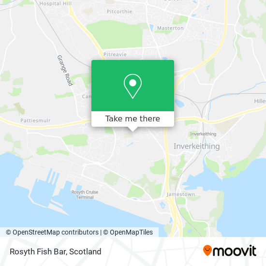Rosyth Fish Bar map