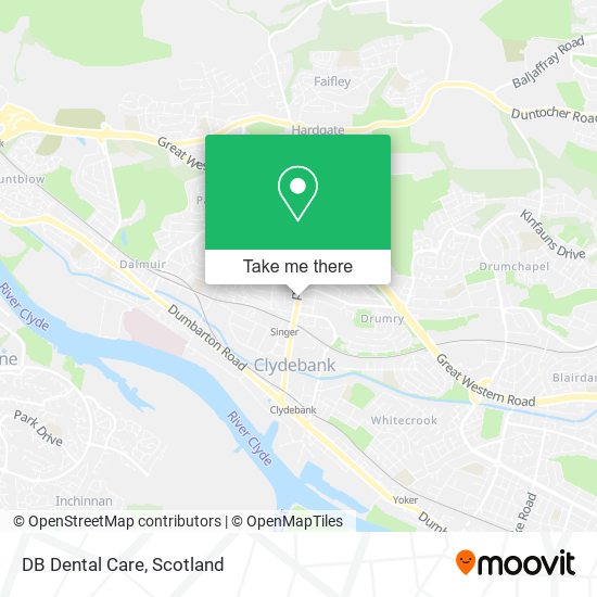 DB Dental Care map