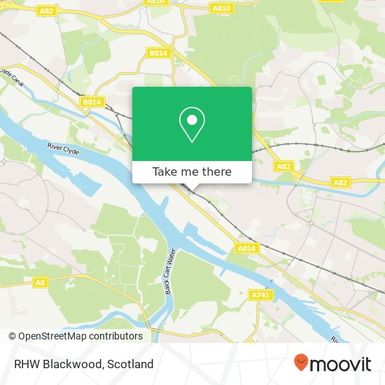 RHW Blackwood, 7 Whitecrook Street Clydebank Clydebank G81 1 map