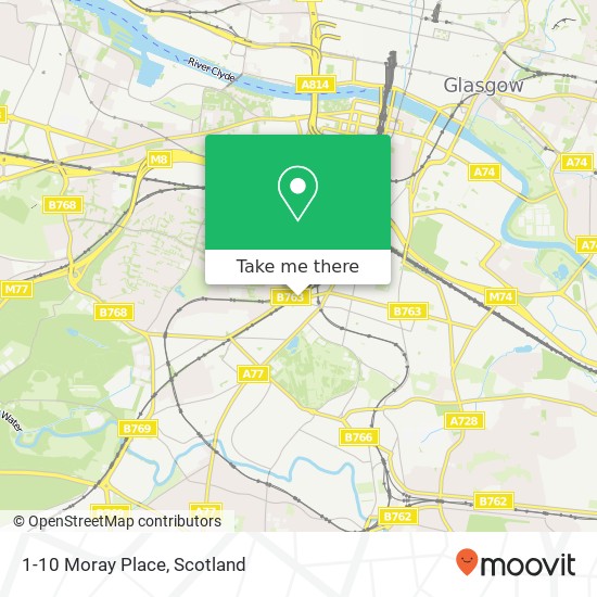 1-10 Moray Place map