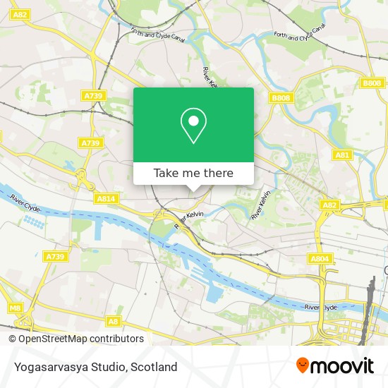 Yogasarvasya Studio map