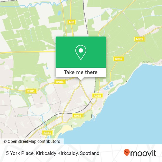 5 York Place, Kirkcaldy Kirkcaldy map