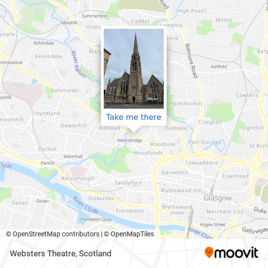 Websters Theatre map