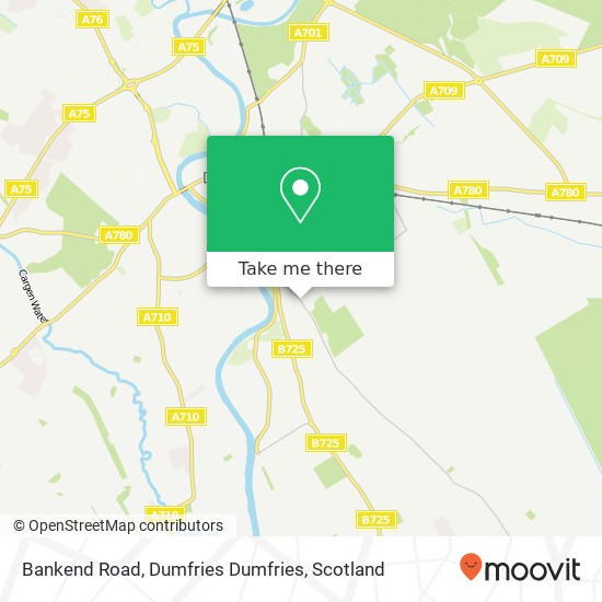 Bankend Road, Dumfries Dumfries map