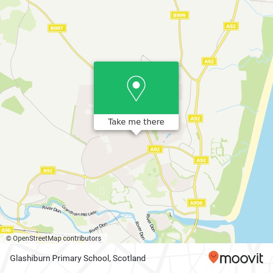 Glashiburn Primary School, Jesmond Drive Aberdeen Aberdeen AB22 8 map