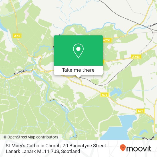 St Mary's Catholic Church, 70 Bannatyne Street Lanark Lanark ML11 7JS map