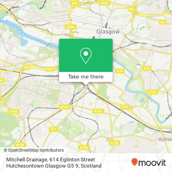 Mitchell Drainage, 614 Eglinton Street Hutchesontown Glasgow G5 9 map