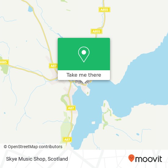 Skye Music Shop, Bayfield Road Portree Portree IV51 9EL map