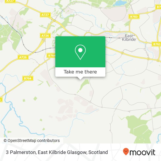 3 Palmerston, East Kilbride Glasgow map