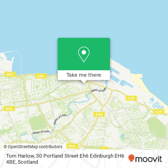 Tom Harlow, 30 Portland Street Eh6 Edinburgh EH6 4BE map