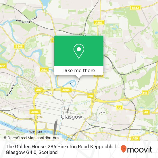 The Golden House, 286 Pinkston Road Keppochhill Glasgow G4 0 map