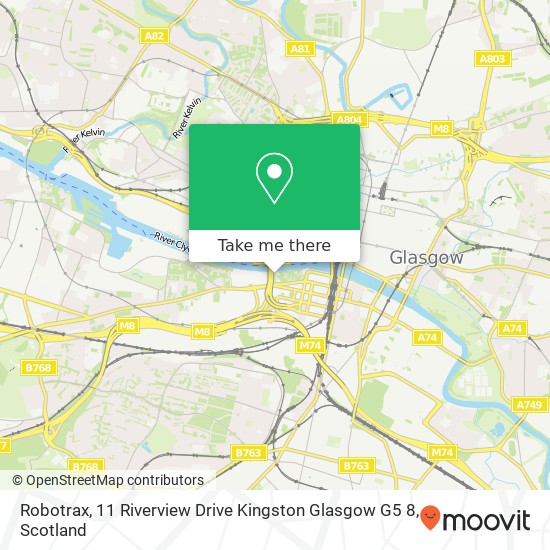 Robotrax, 11 Riverview Drive Kingston Glasgow G5 8 map