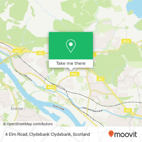 4 Elm Road, Clydebank Clydebank map