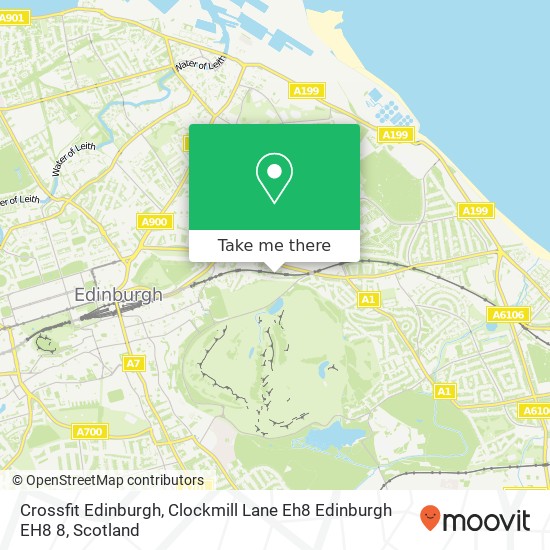 Crossfit Edinburgh, Clockmill Lane Eh8 Edinburgh EH8 8 map