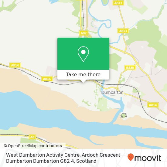 West Dumbarton Activity Centre, Ardoch Crescent Dumbarton Dumbarton G82 4 map