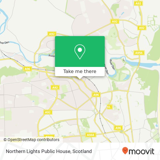 Northern Lights Public House map