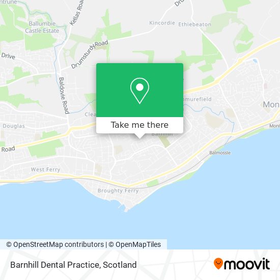 Barnhill Dental Practice map