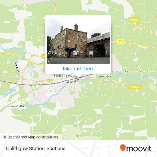 Linlithgow Station, Back Station Road Linlithgow Linlithgow EH49 6 map