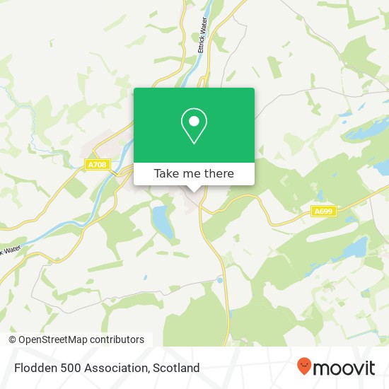 Flodden 500 Association map