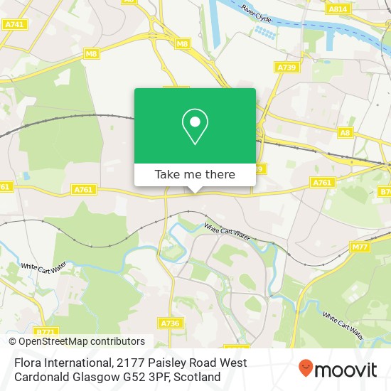 Flora International, 2177 Paisley Road West Cardonald Glasgow G52 3PF map