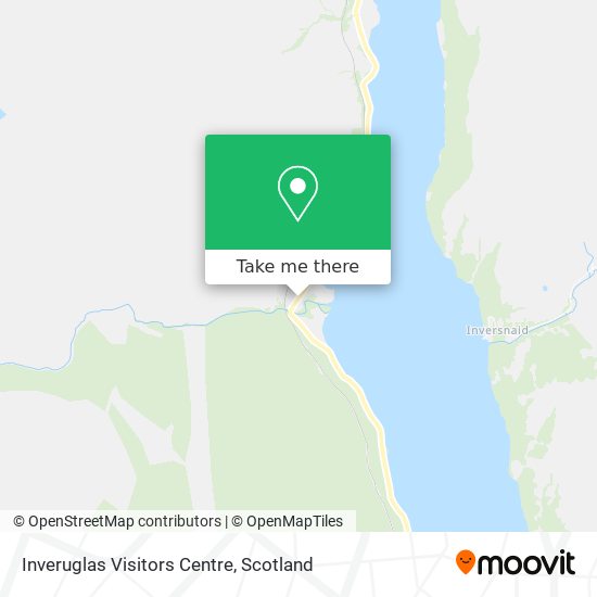 Inveruglas Visitors Centre map