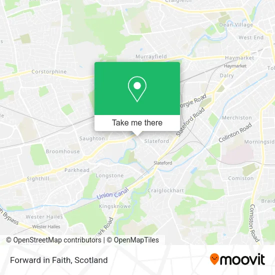 Forward in Faith map