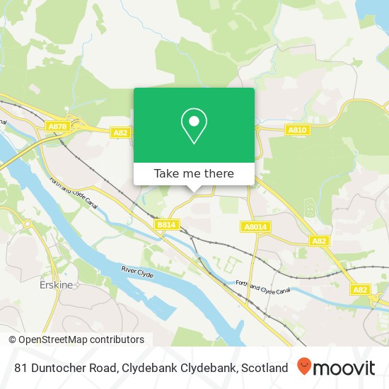 81 Duntocher Road, Clydebank Clydebank map