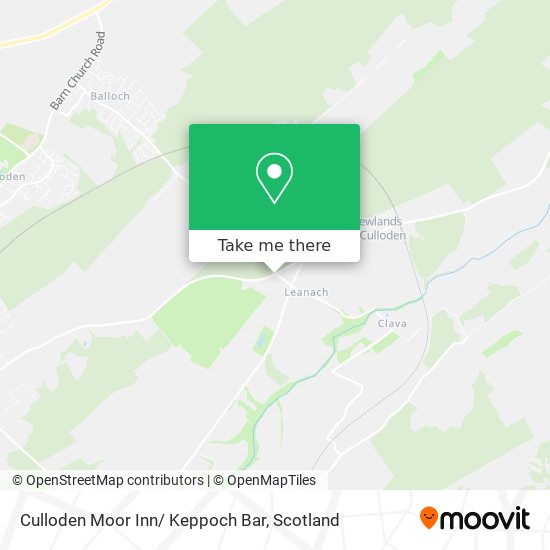 Culloden Moor Inn/ Keppoch Bar map