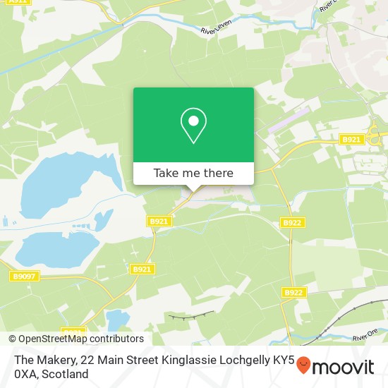 The Makery, 22 Main Street Kinglassie Lochgelly KY5 0XA map
