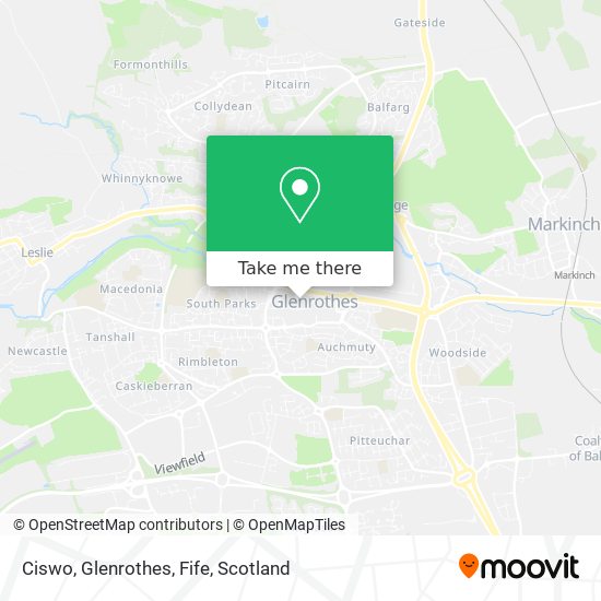 Ciswo, Glenrothes, Fife map