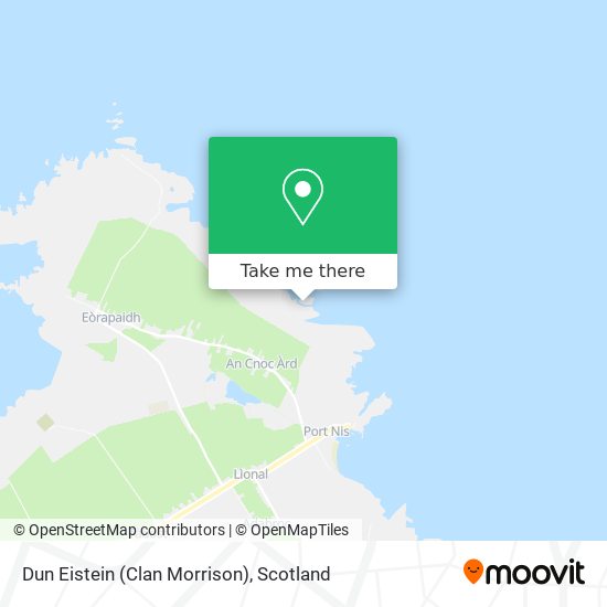 Dun Eistein (Clan Morrison) map