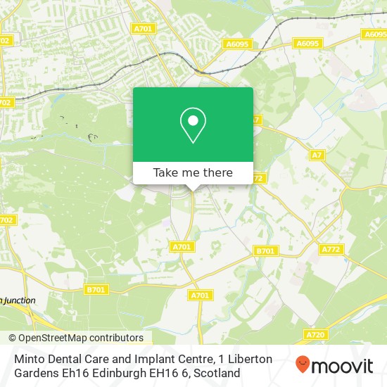 Minto Dental Care and Implant Centre, 1 Liberton Gardens Eh16 Edinburgh EH16 6 map
