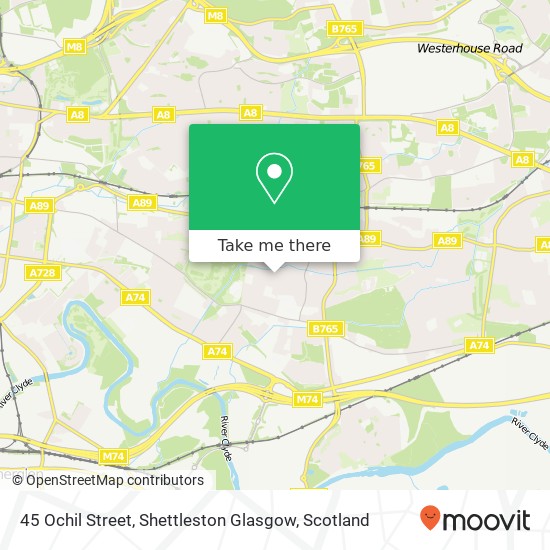 45 Ochil Street, Shettleston Glasgow map