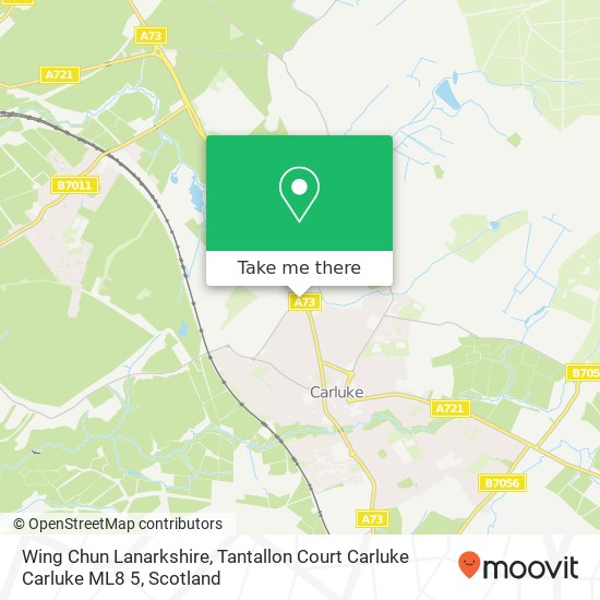 Wing Chun Lanarkshire, Tantallon Court Carluke Carluke ML8 5 map