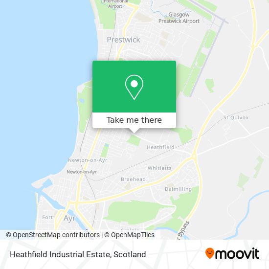 Heathfield Industrial Estate map