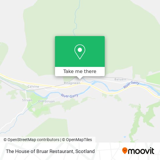 The House of Bruar Restaurant map