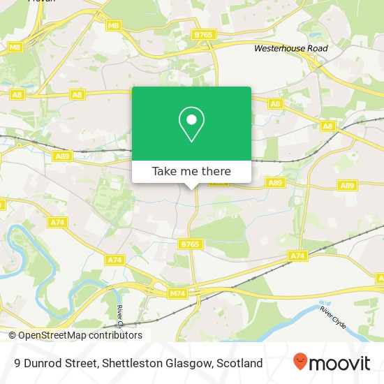 9 Dunrod Street, Shettleston Glasgow map